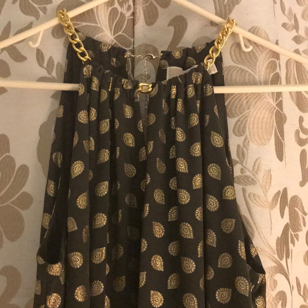 NEW! Ivy and Gold Michael Kors Key Hole Dress